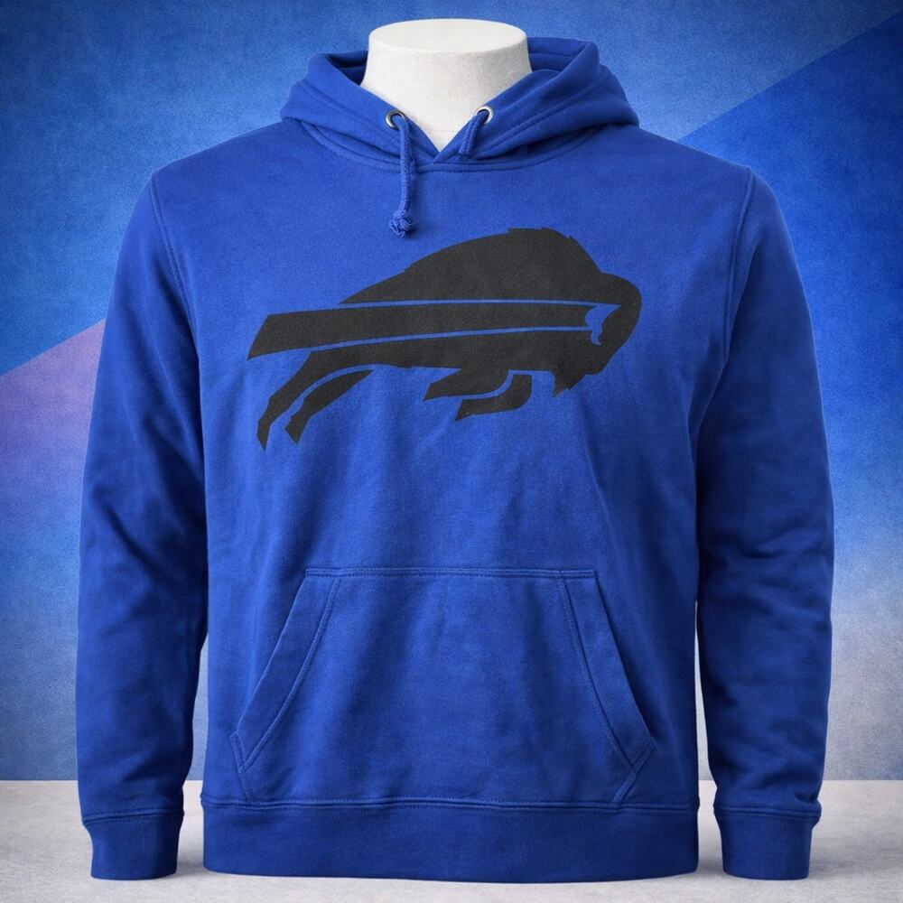 New Buffalo Bills ‘47 Royal Blue Hoodie Sweatshirt L